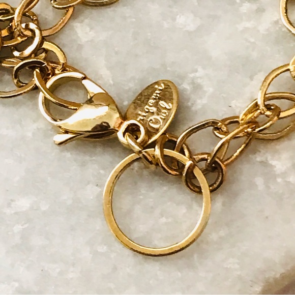 Origami Owl Gold Tone Double Chain Necklace 16.5" - Picture 5 of 8